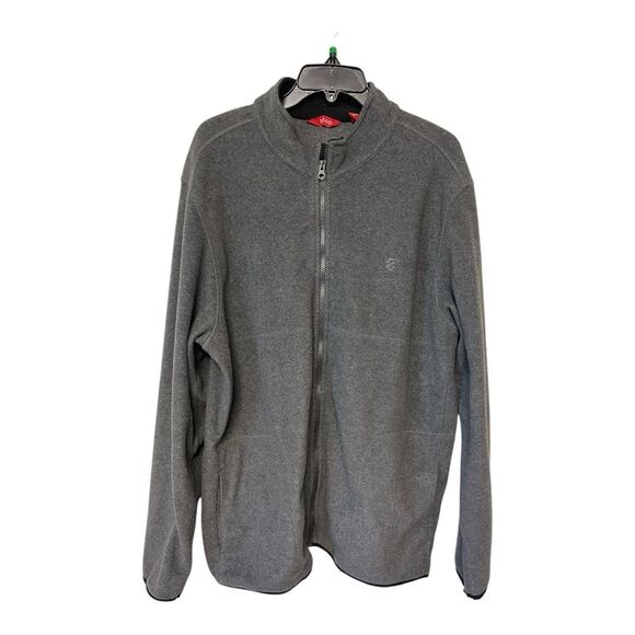 IZOD Men's Gray Lightweight Fleece Sweater XL - Picture 1 of 6